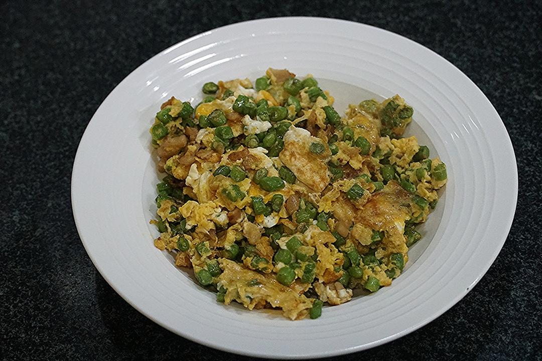 超下饭的豆角菜脯煎蛋
