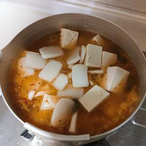 泡菜豆腐汤(淘米水版)的做法 步骤6
