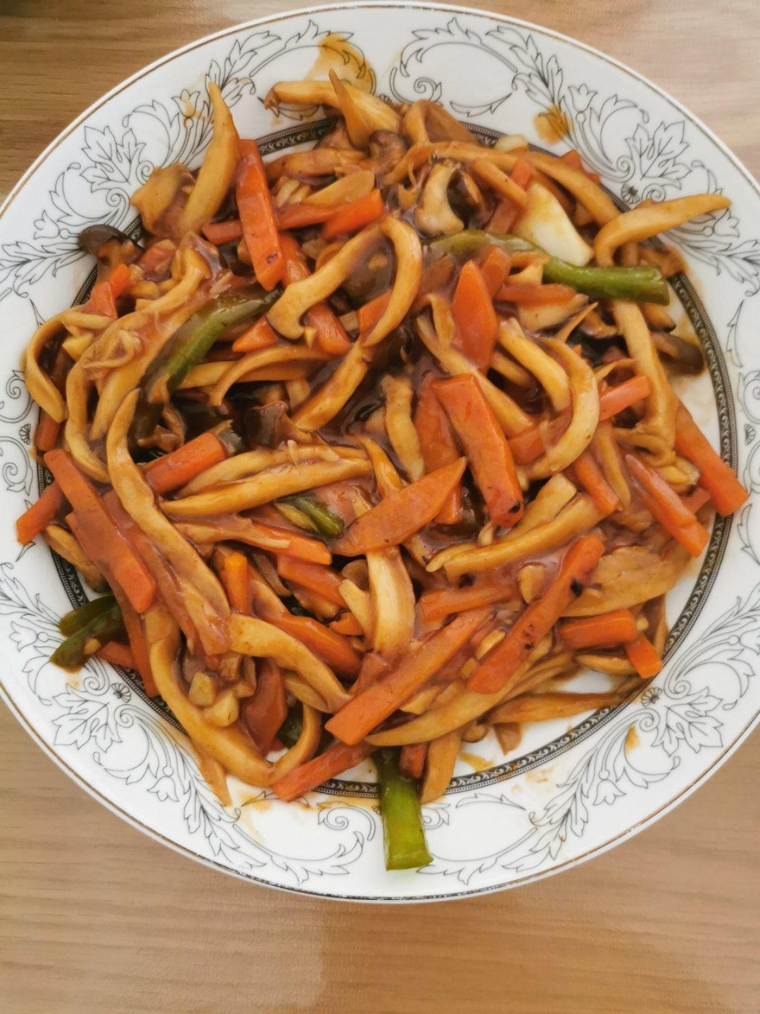 超下饭手撕杏鲍菇