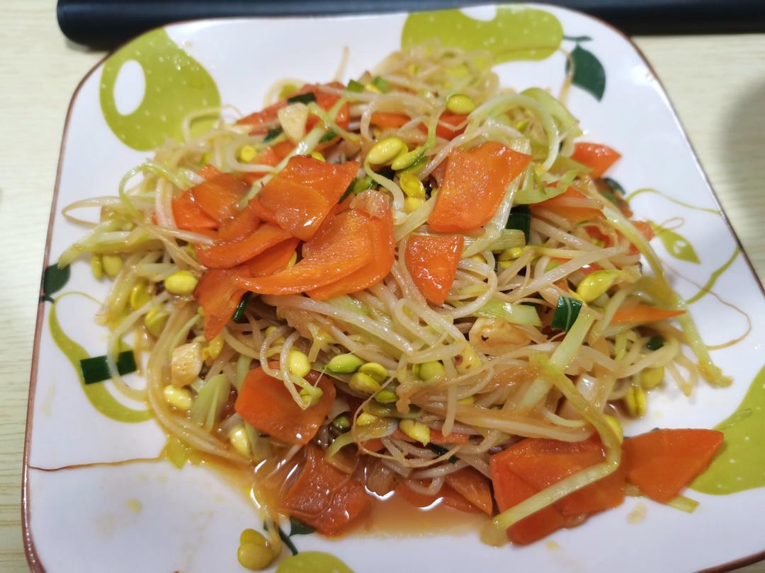 炒豆芽