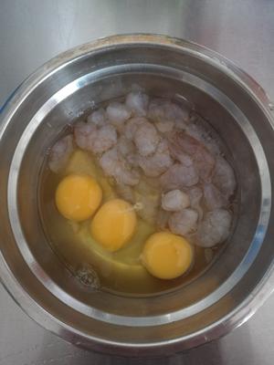 虾仁蒸鸡蛋的做法 步骤3