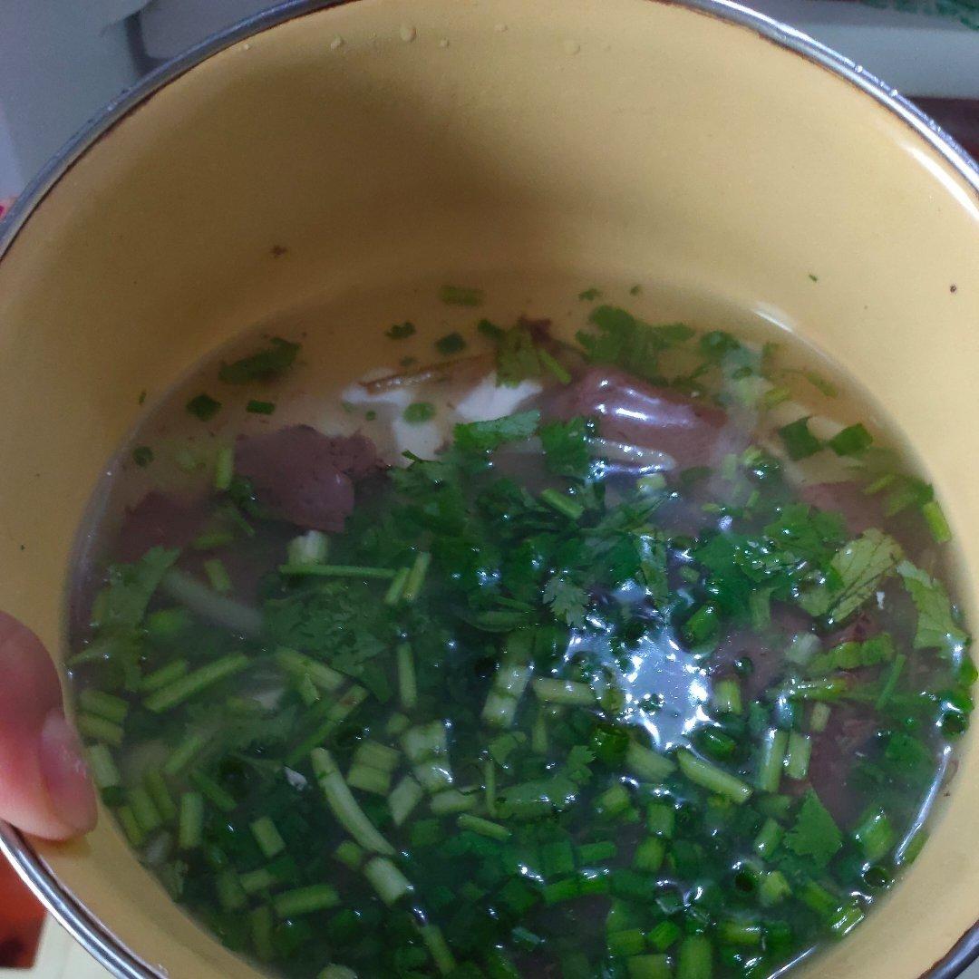 鸭血豆腐汤