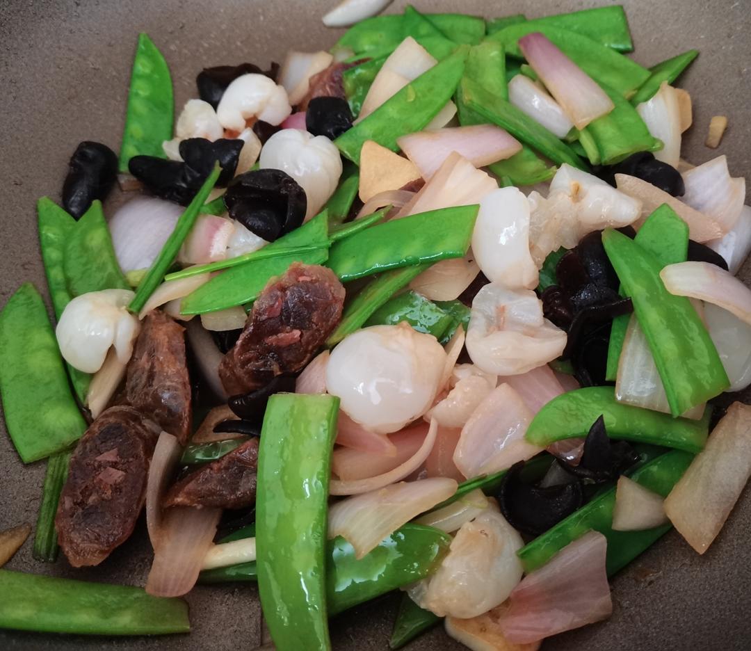 小炒荷兰豆木耳