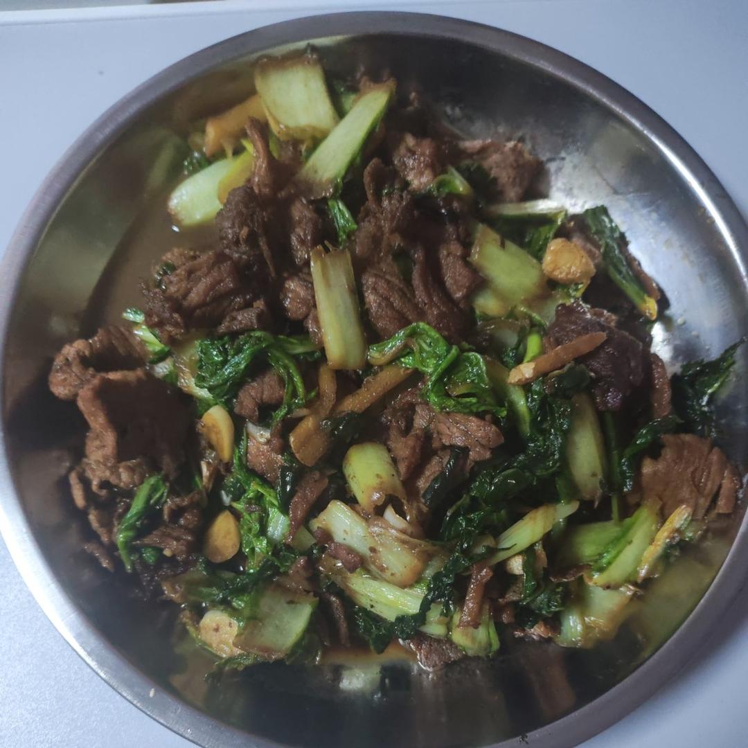 白菜炒肉