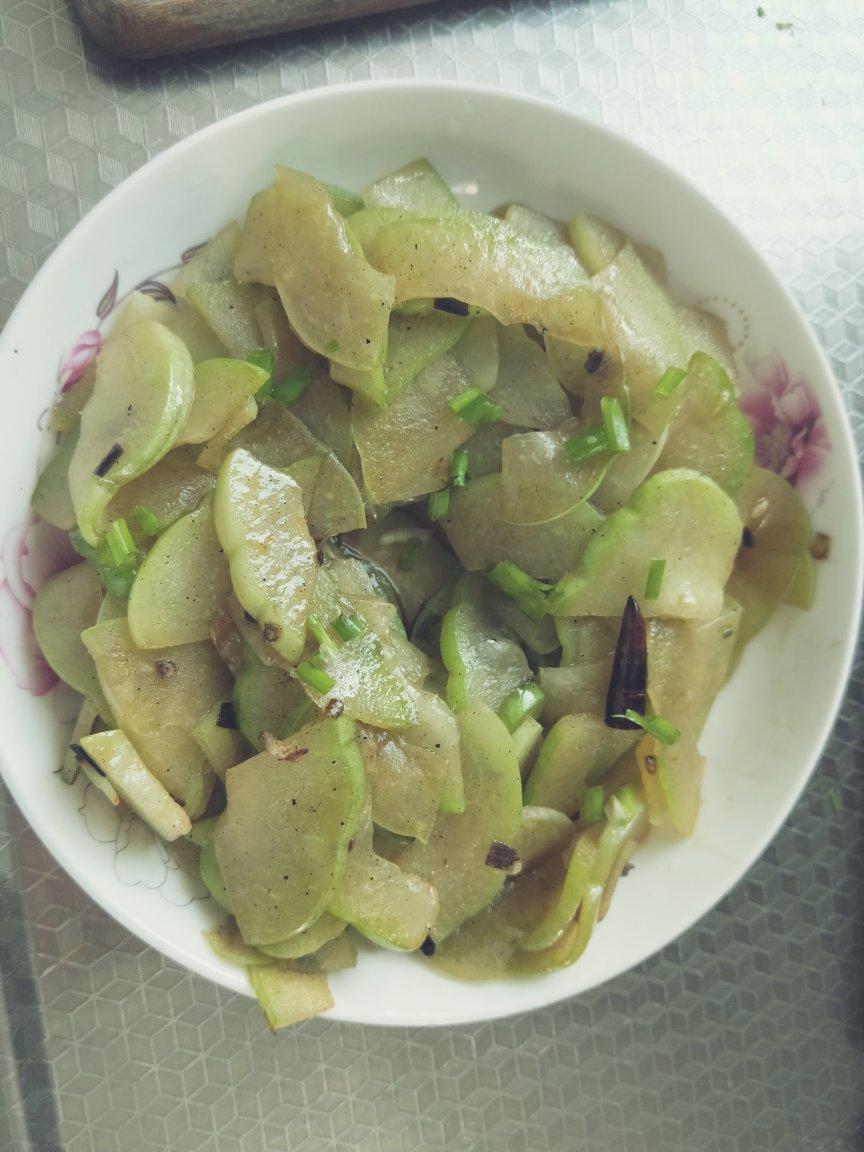 董太的私方菜--清炒菜瓜