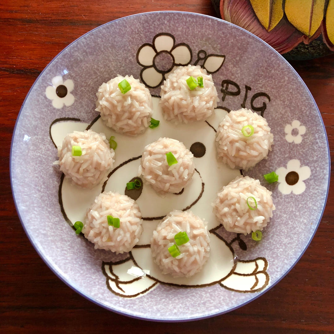 老人 小孩都爱吃的珍珠丸子