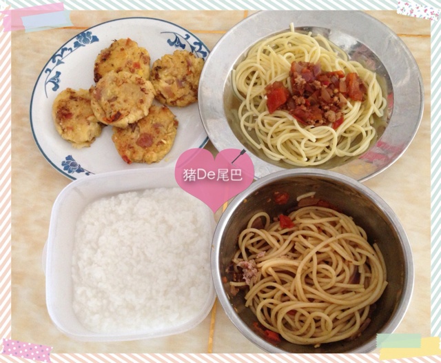 番茄肉酱意大利面