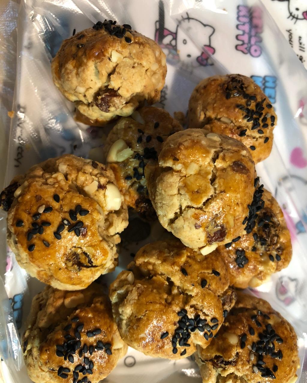 葡萄干花生酥（低油低糖版）