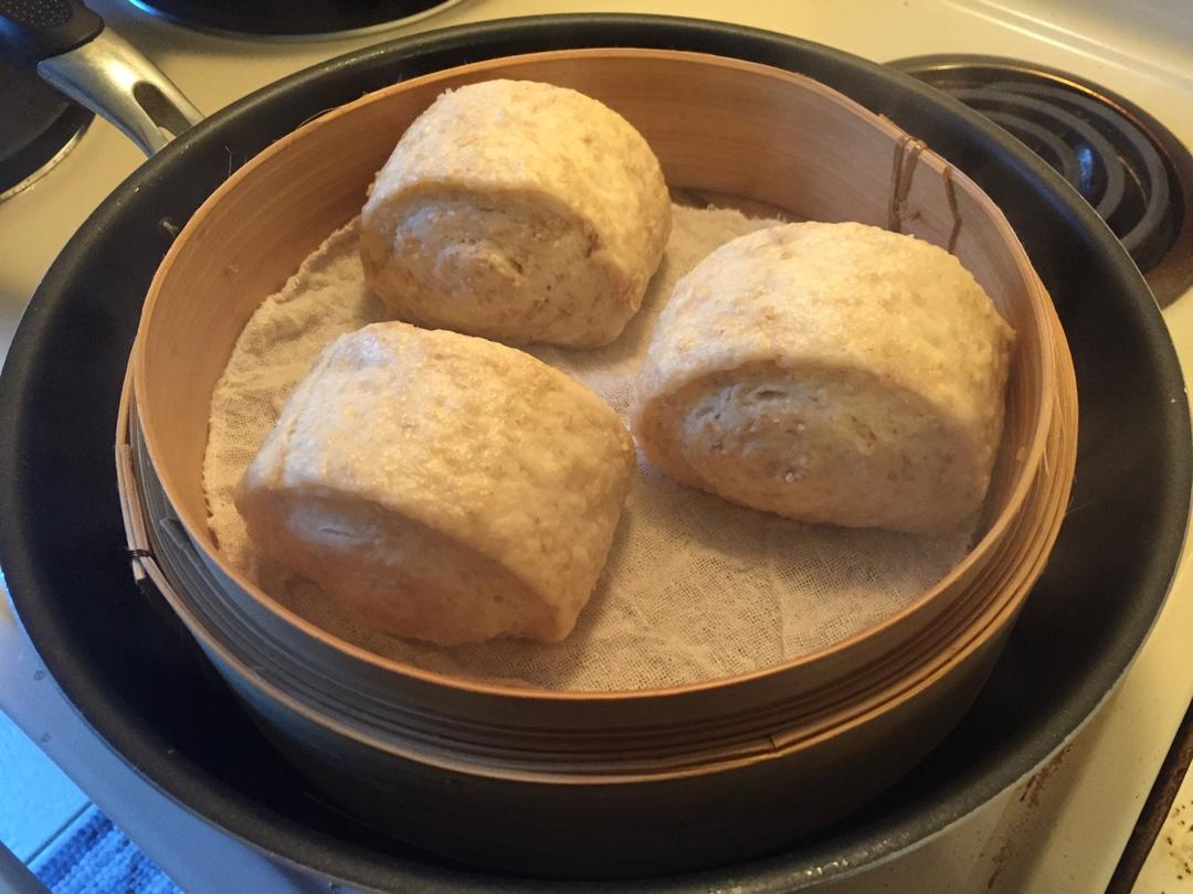 牛奶燕麦馒头【曼食慢语】