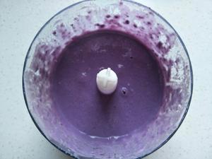 零卡糖椰香紫薯奶昔的做法 步骤5