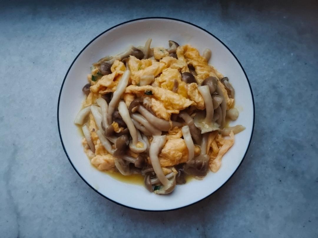 蟹味菇滑蛋