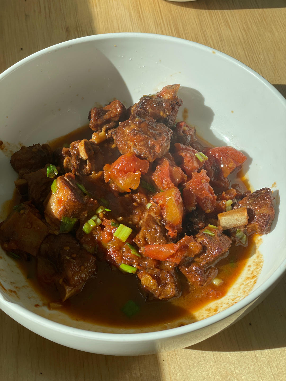 番茄排骨【7月北鼎珐琅铸铁锅食谱】