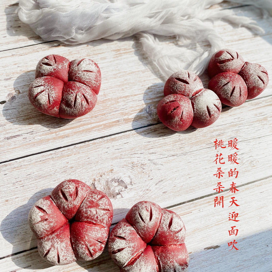 小红花面包｜送你一朵小红花