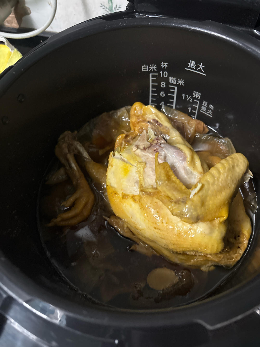 电饭煲版盐焗鸡