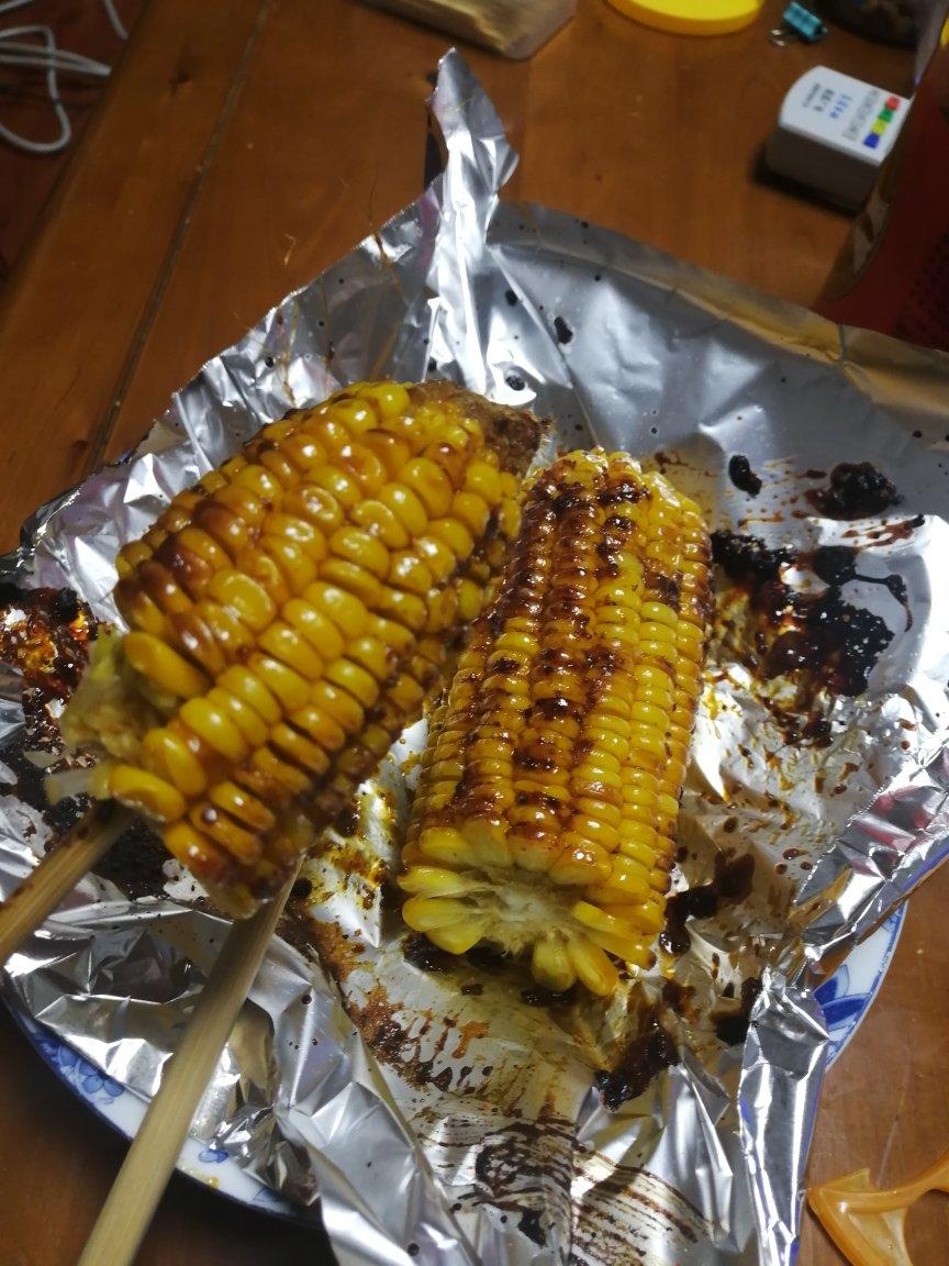 家庭烤箱烤玉米