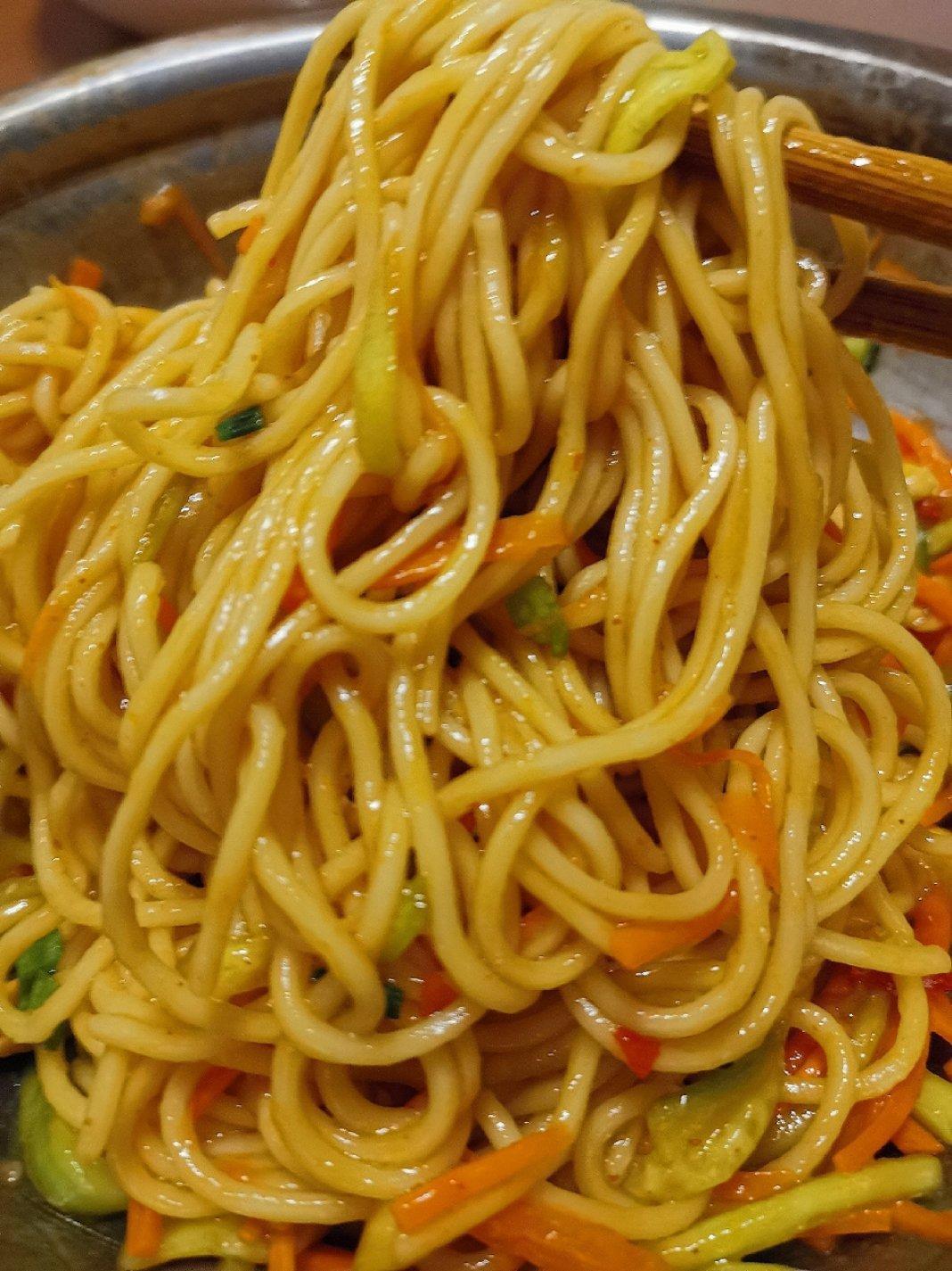 超级简单零难度夏日开胃的凉面拌面做法