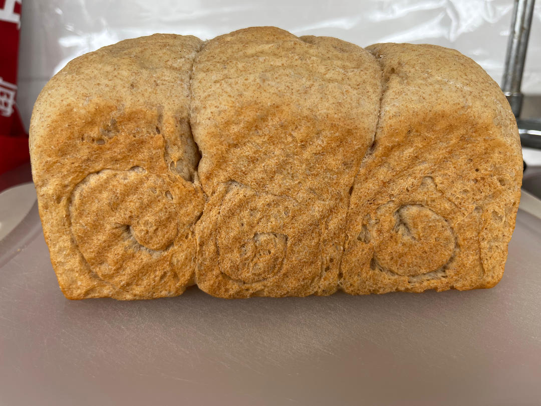 全麦酸奶吐司 无油无糖