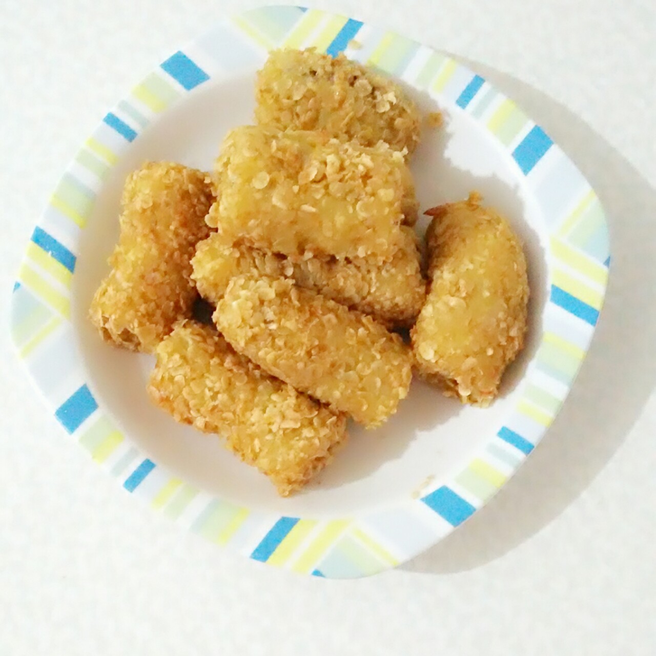 人人夸赞好吃燕麦香蕉卷