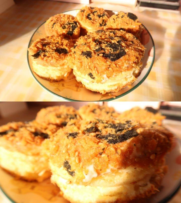 咸香松软的肉松小贝