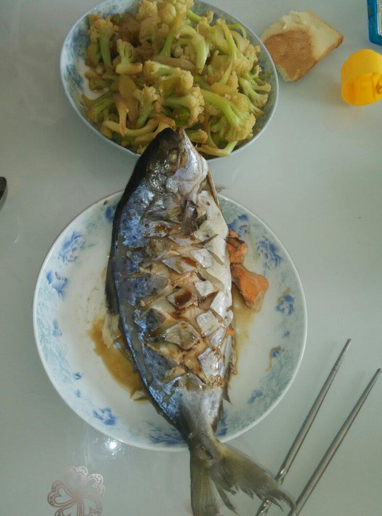 清蒸雪花鲳鱼