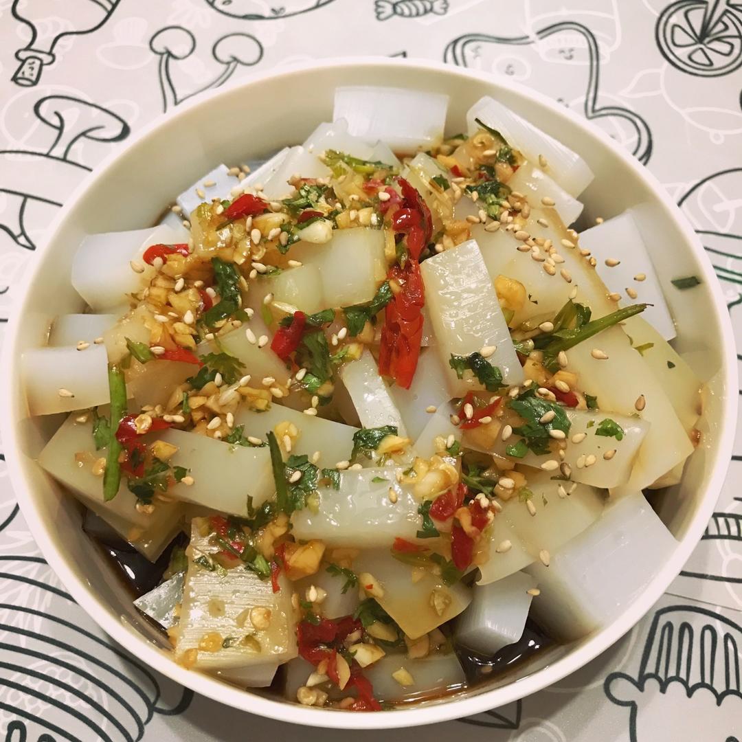 最朴素的凉拌凉粉