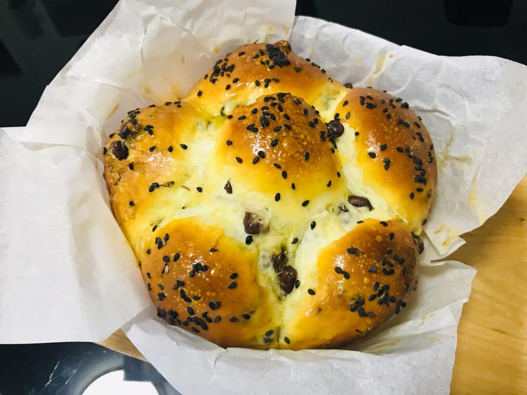 超松软红豆面包（君焙厨师机食谱）