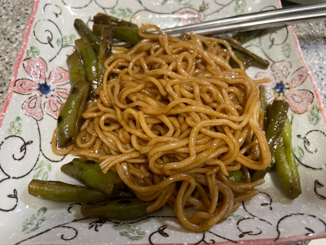 芸豆焖面（附万能的腌肉不老的办法）