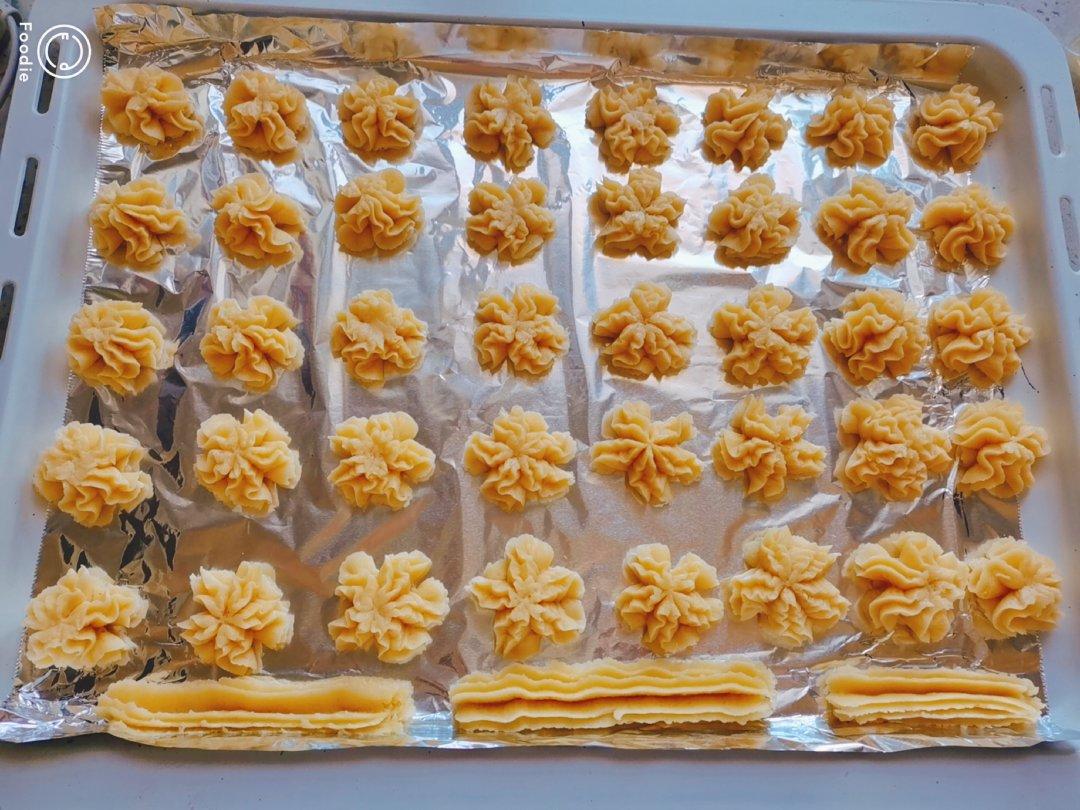 零失败花纹超级立体的黄油曲奇