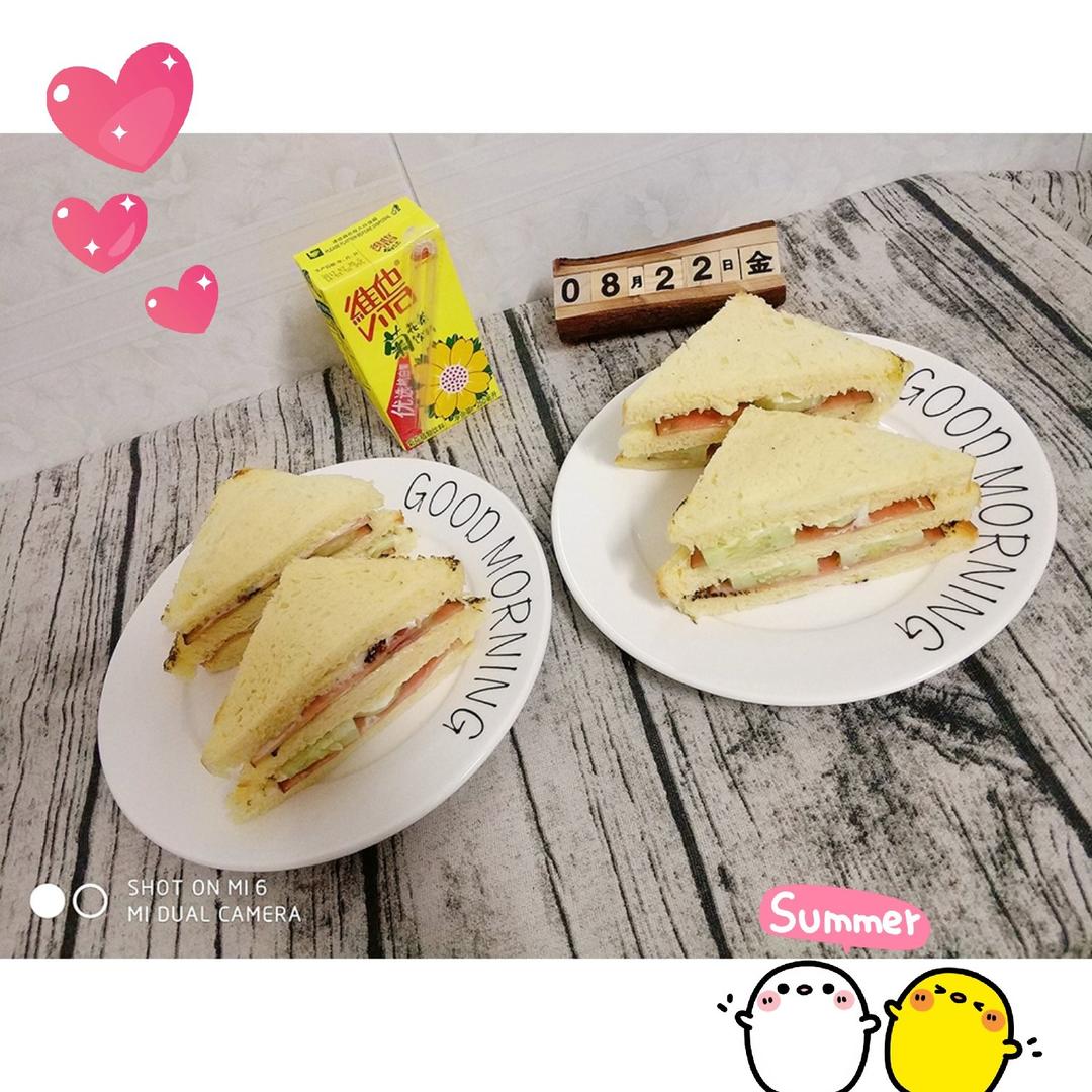 堂妈小厨——三明治