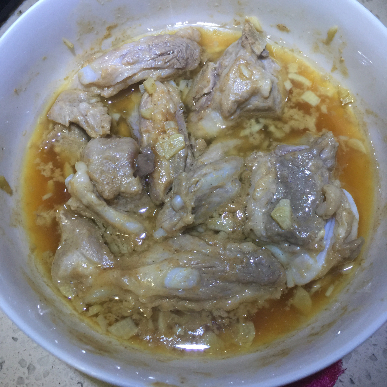 蒜香沙茶排骨