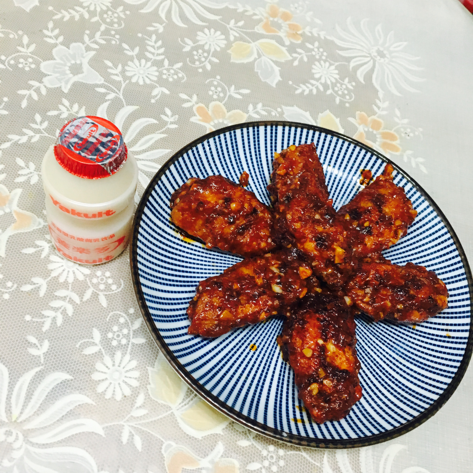 韩式炸鸡翅 Dakgangjeong