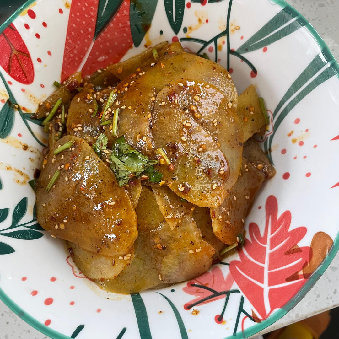 凉拌土豆片