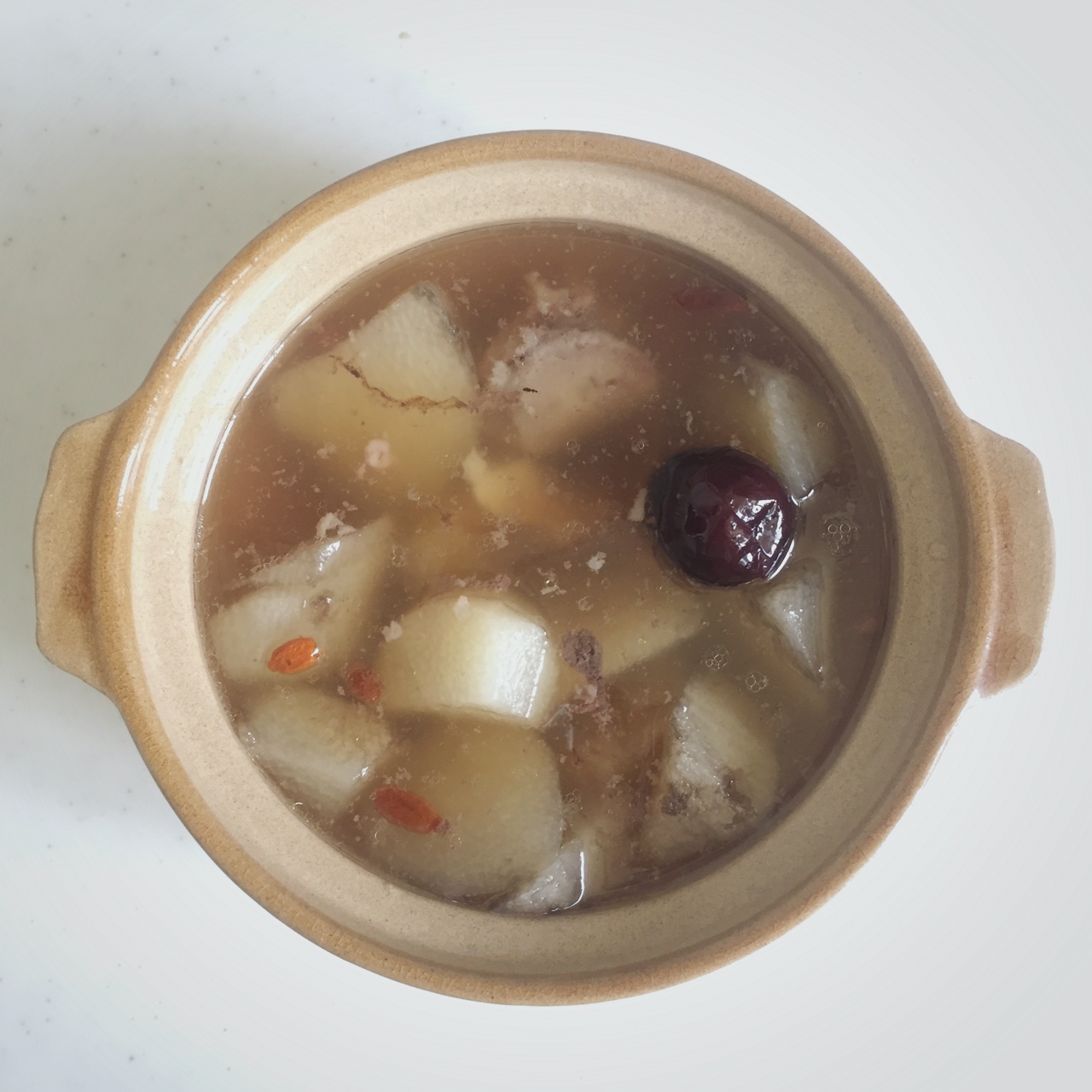 排骨山药汤