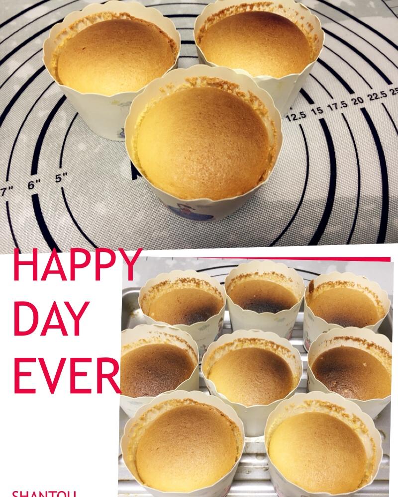 基础戚风蛋糕【承重好、可做奶油蛋糕内胚】