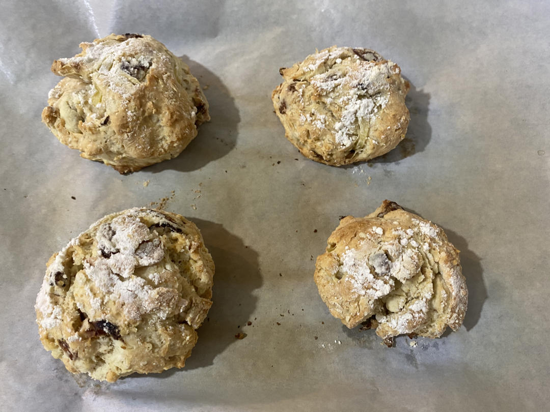 全麦咸切达洋葱土豆面包——快手司康【健康主食】