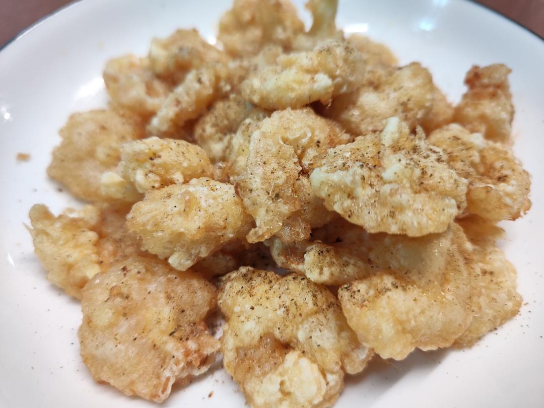 椒盐软炸虾仁～孩子们爱吃的营养美味