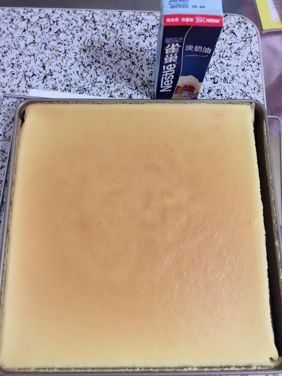 原味蛋糕卷