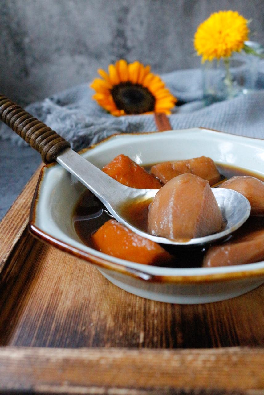 孙二娘不做叉烧包做的红糖芋艿