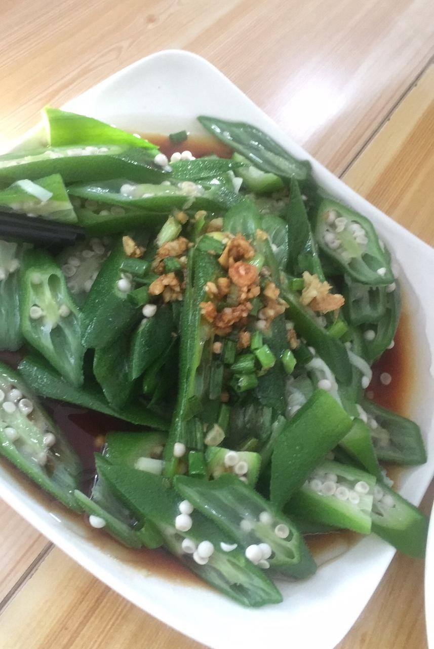 【白灼秋葵】清爽简单