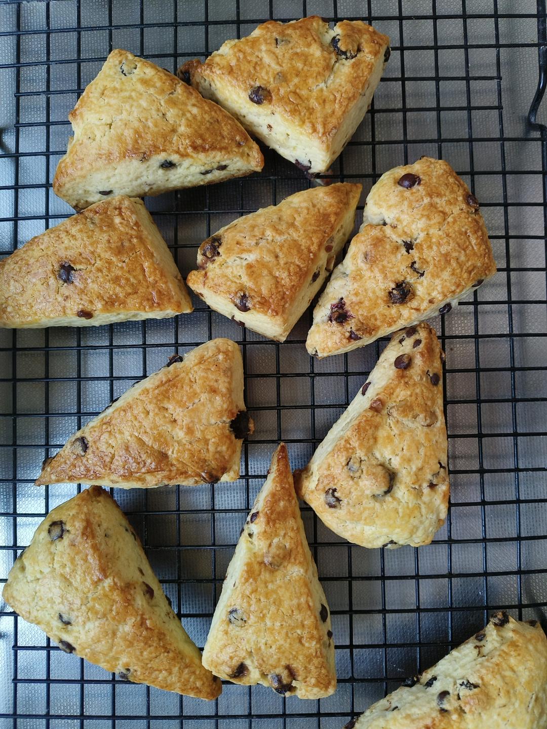 完胜星巴克的超美味酥脆司康 super easy crunched scone