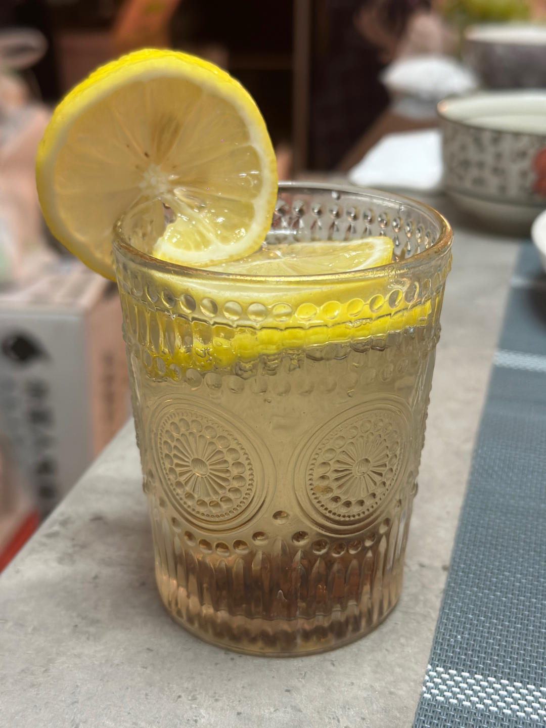 话梅海盐柠檬水