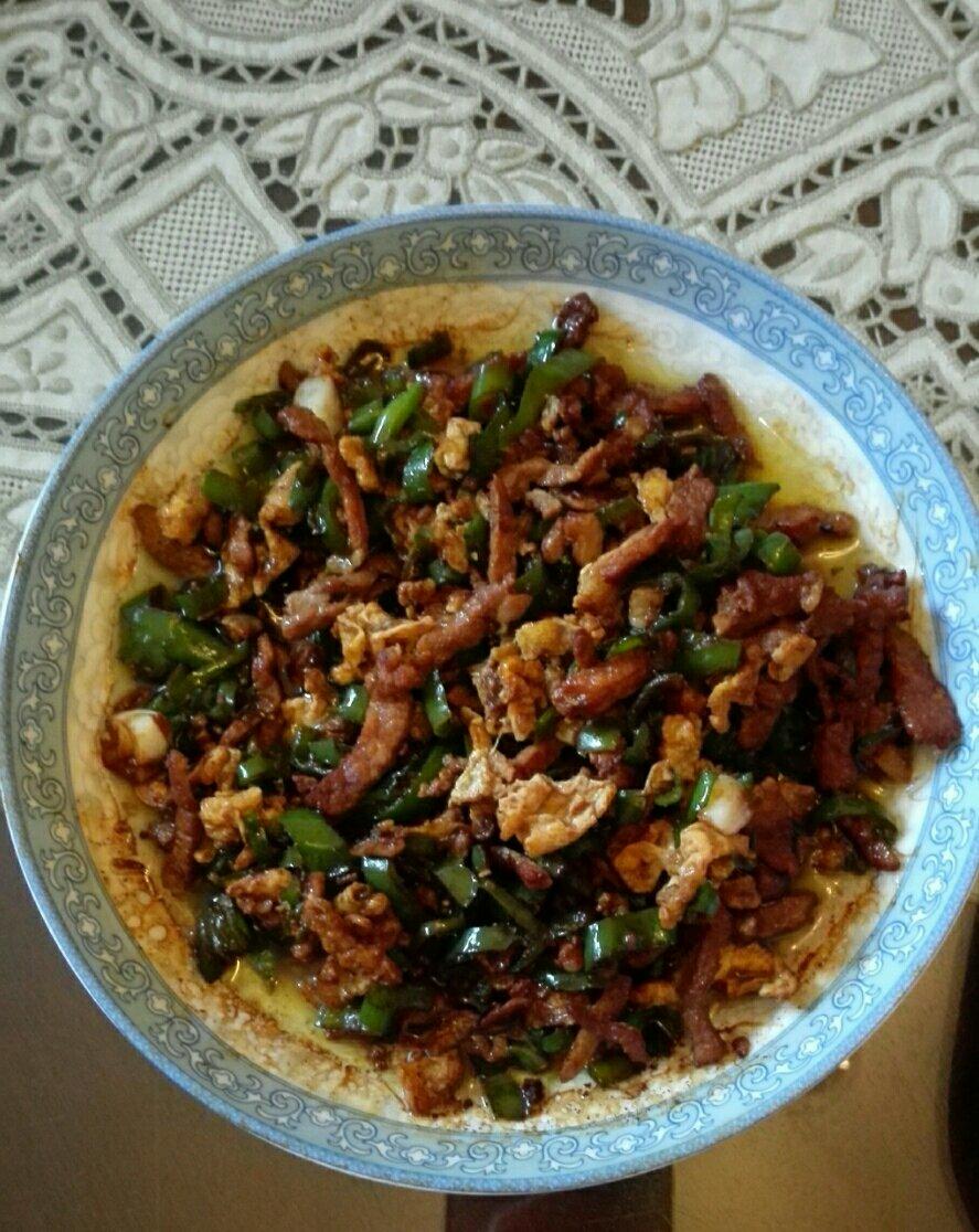 农家小炒肉【记忆中勾魂的油汤】