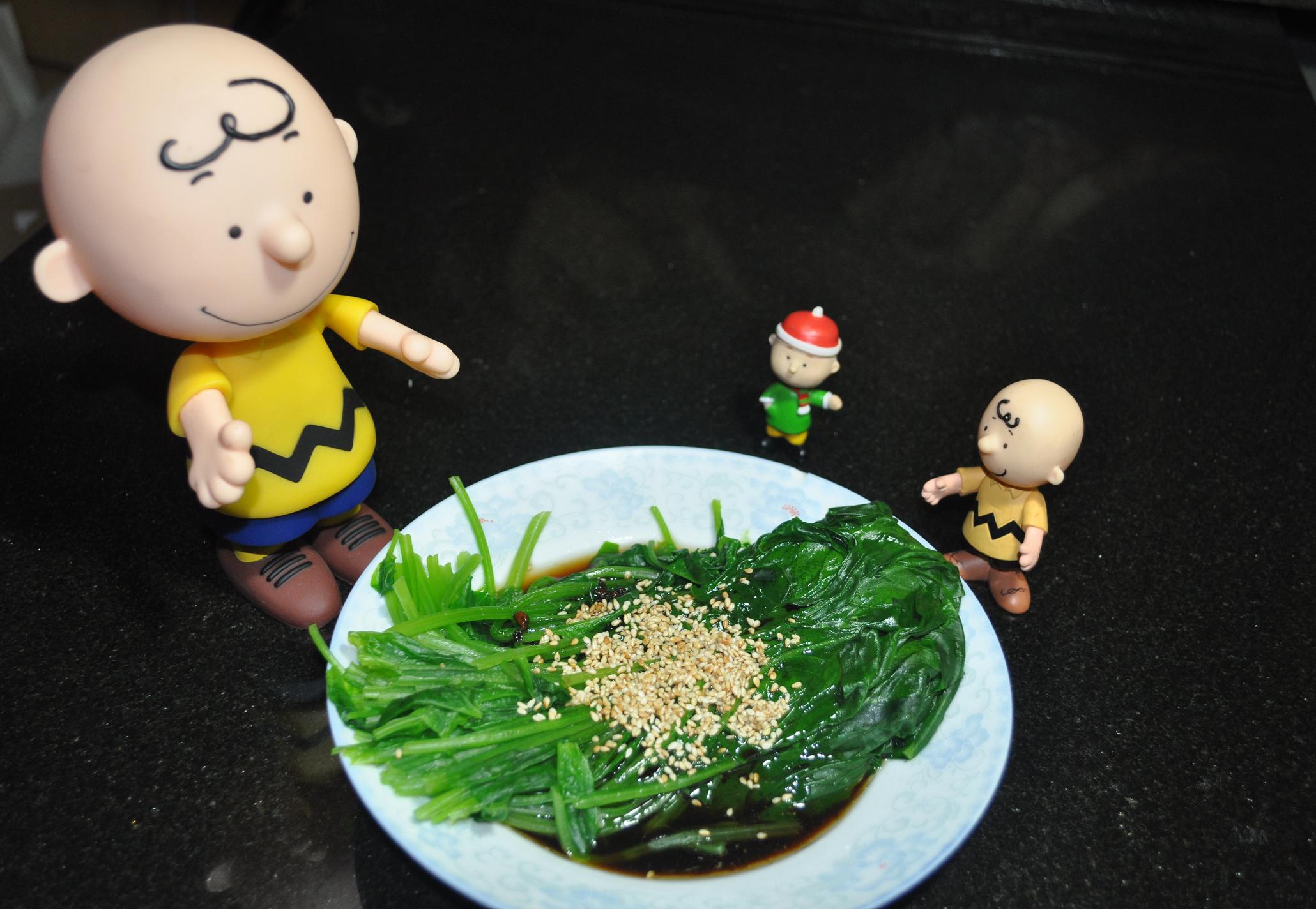 香拌菠菜