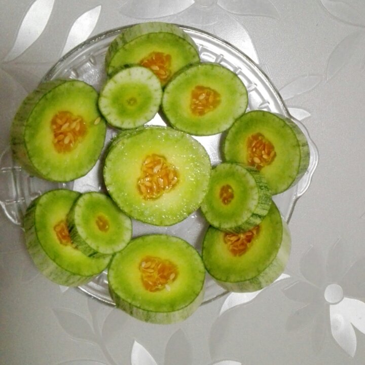 若惜若依做的冰镇香瓜