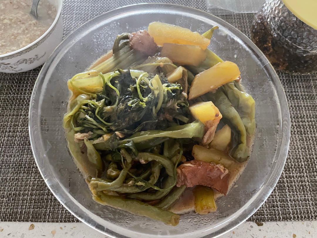 酱豇豆小土豆咸菜