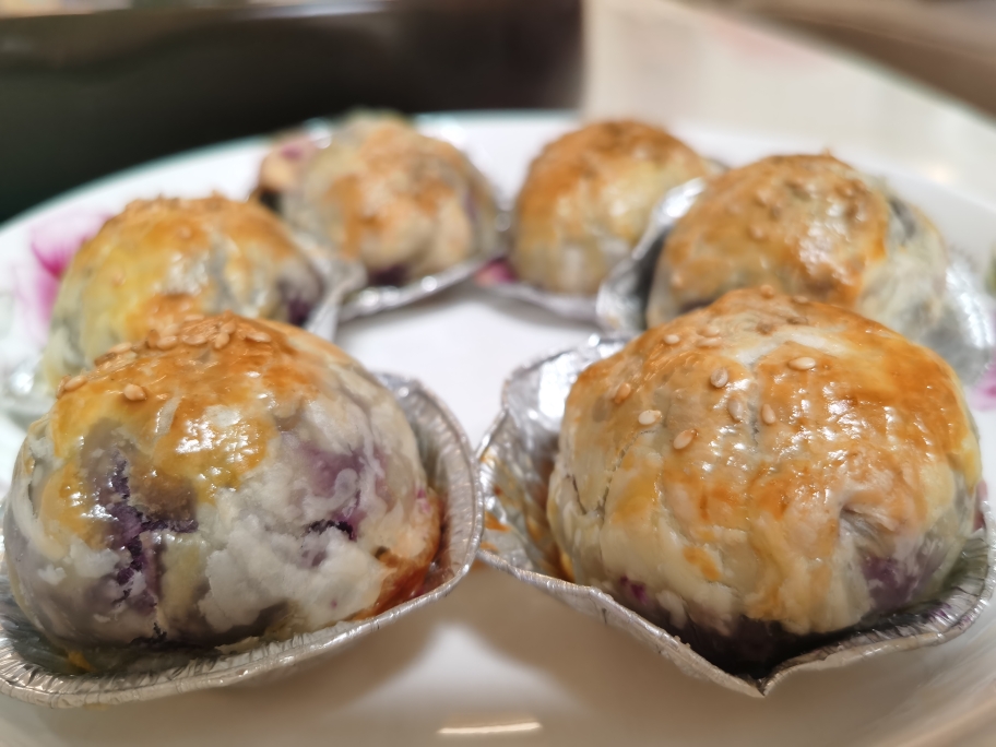 芝士紫薯酥的做法