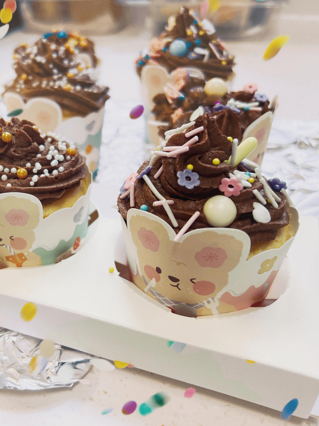 纸杯蛋糕 8寸戚风蛋糕的量