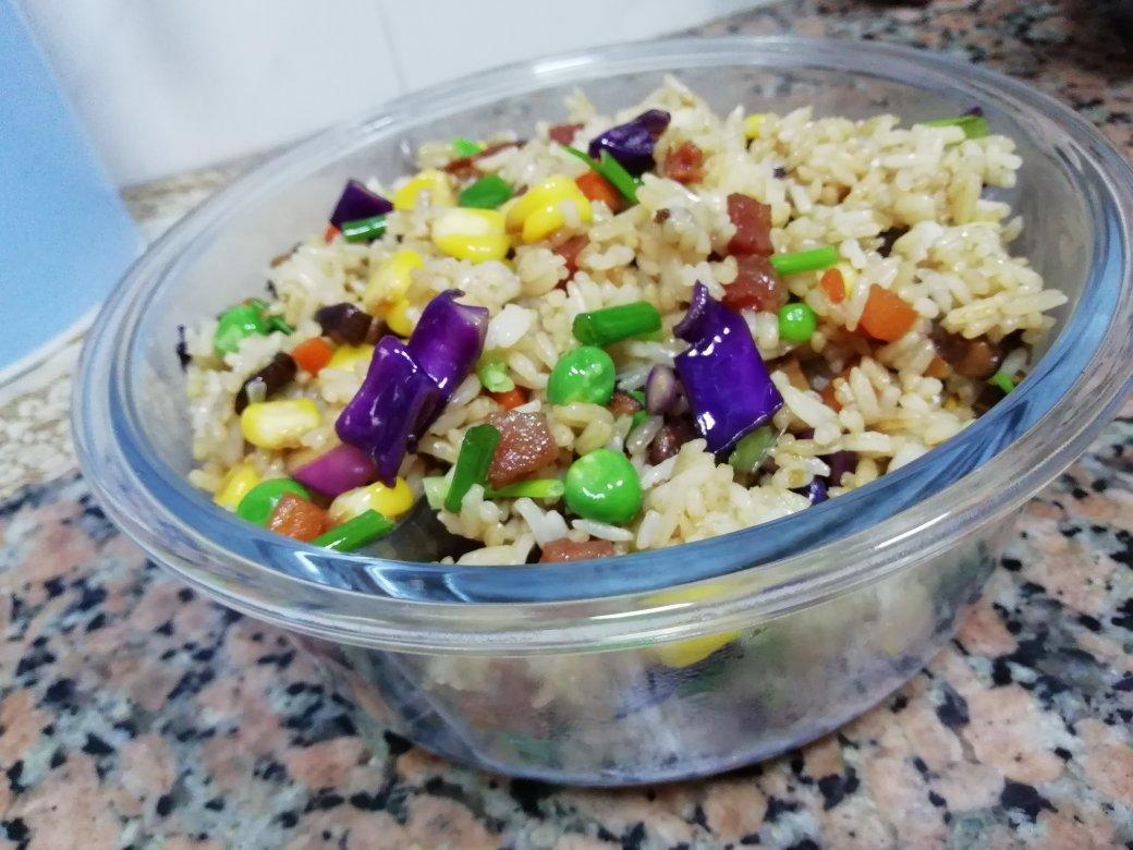 酱油素炒饭