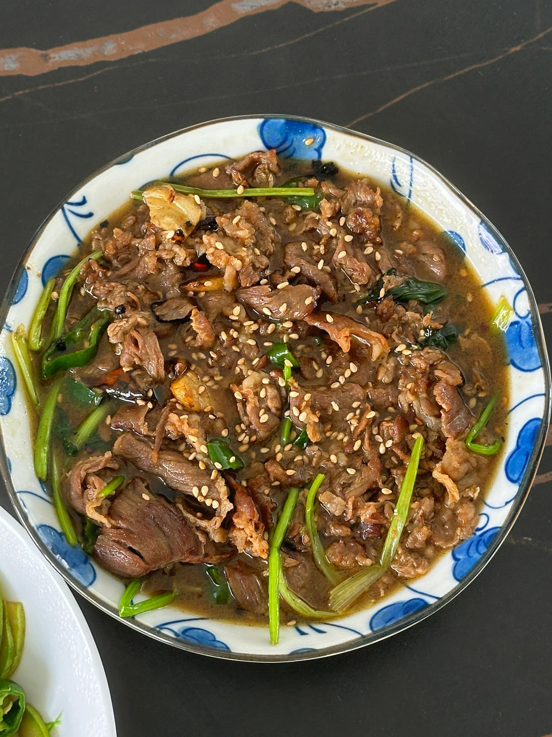 小炒黄牛肉