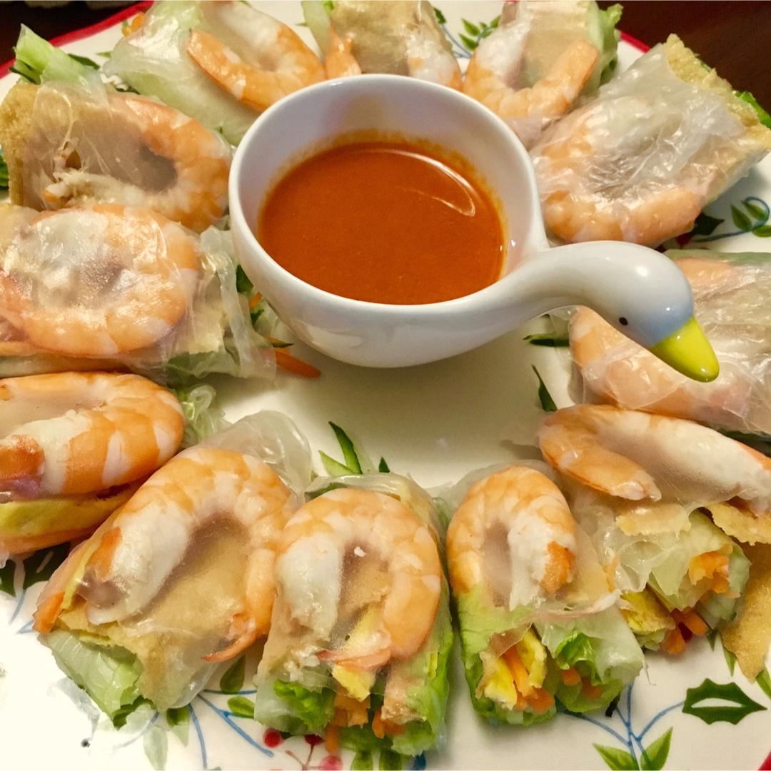 正宗越南春卷包法（附独家秘制酱汁做法）